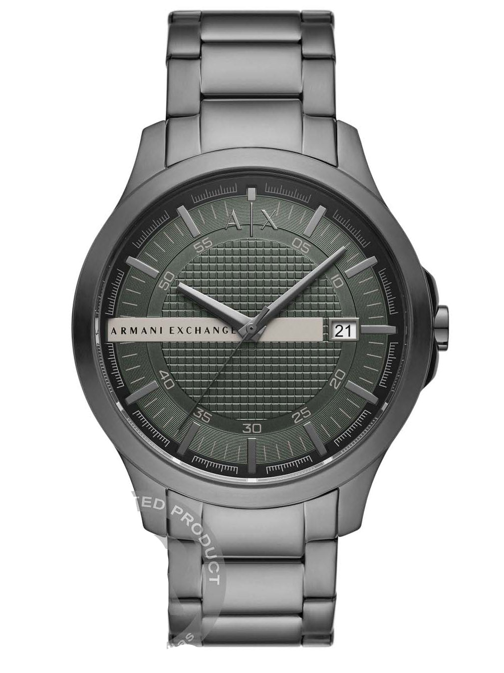  Shop Authentic Armani Exchange Hampton Chronograph Grey Dial Grey Steel Strap Watch For Men - AX2135 - Luxxuri
