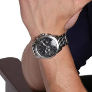  Shop Authentic Armani Exchange Drexler Chronograph Black Dial Silver Steel Strap Watch for Men - AX2600 - Luxxuri