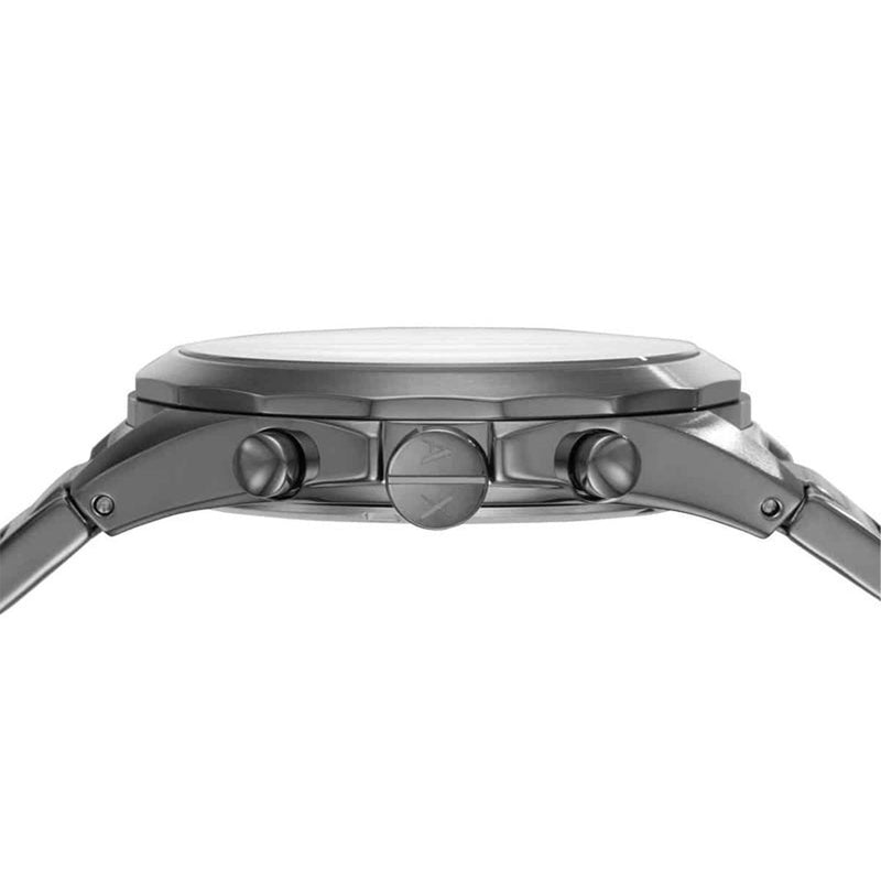  Shop Authentic Armani Exchange Drexler Chronograph Grey Dial Grey Steel Strap Watch For Men - AX2603 - Luxxuri