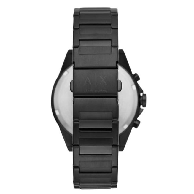  Shop Authentic Armani Exchange Drexler Chronograph Black Dial Black Steel Strap Watch For Men - AX2615 - Luxxuri