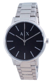  Shop Authentic Armani Exchange Cayde Analog Black Dial Silver Steel Strap Watch For Men - AX2700 - Luxxuri