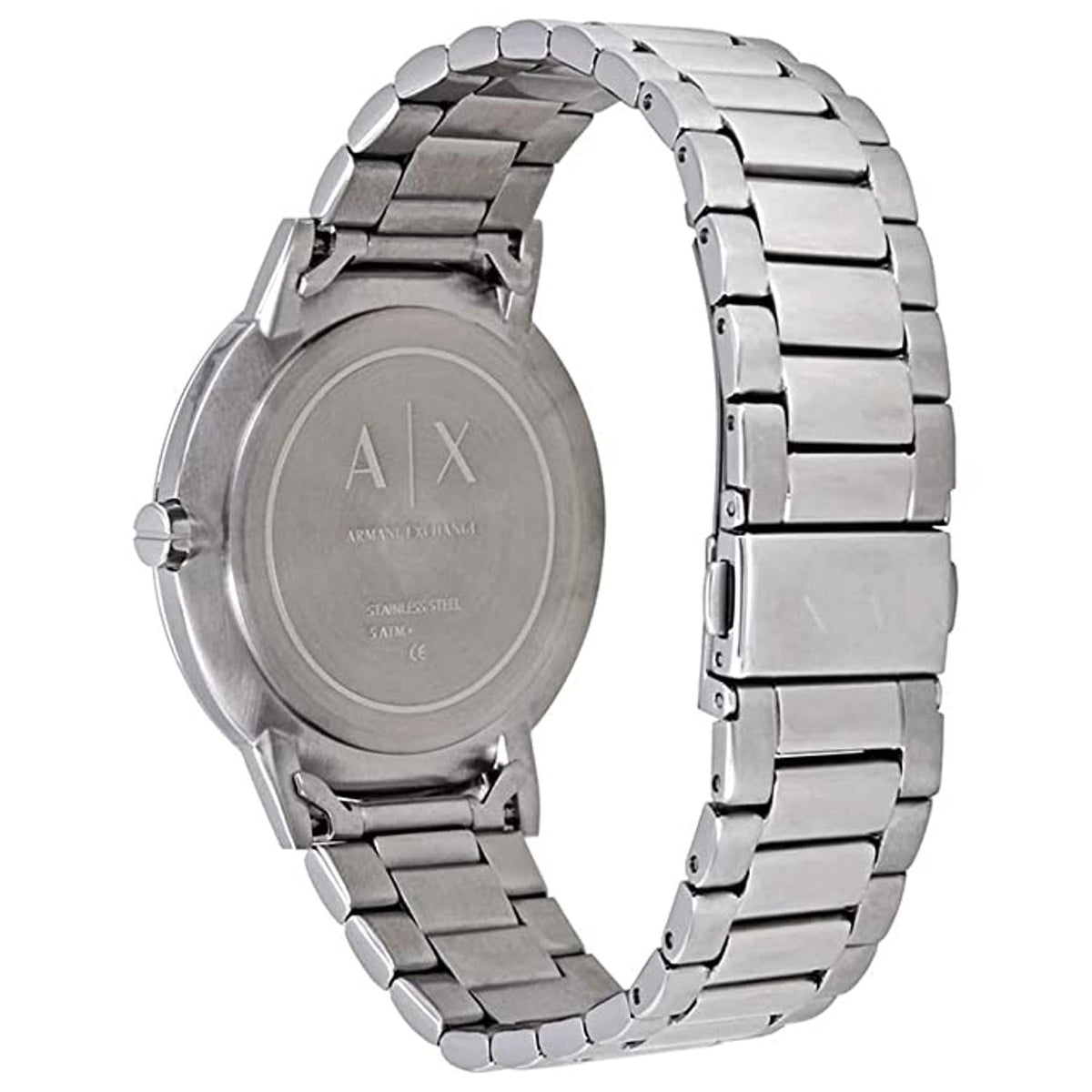  Shop Authentic Armani Exchange Cayde Analog Black Dial Silver Steel Strap Watch For Men - AX2700 - Luxxuri