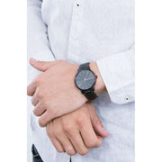  Shop Authentic Armani Exchange Cayde Analog Black Dial Black Steel Strap Watch For Men - AX2701 - Luxxuri
