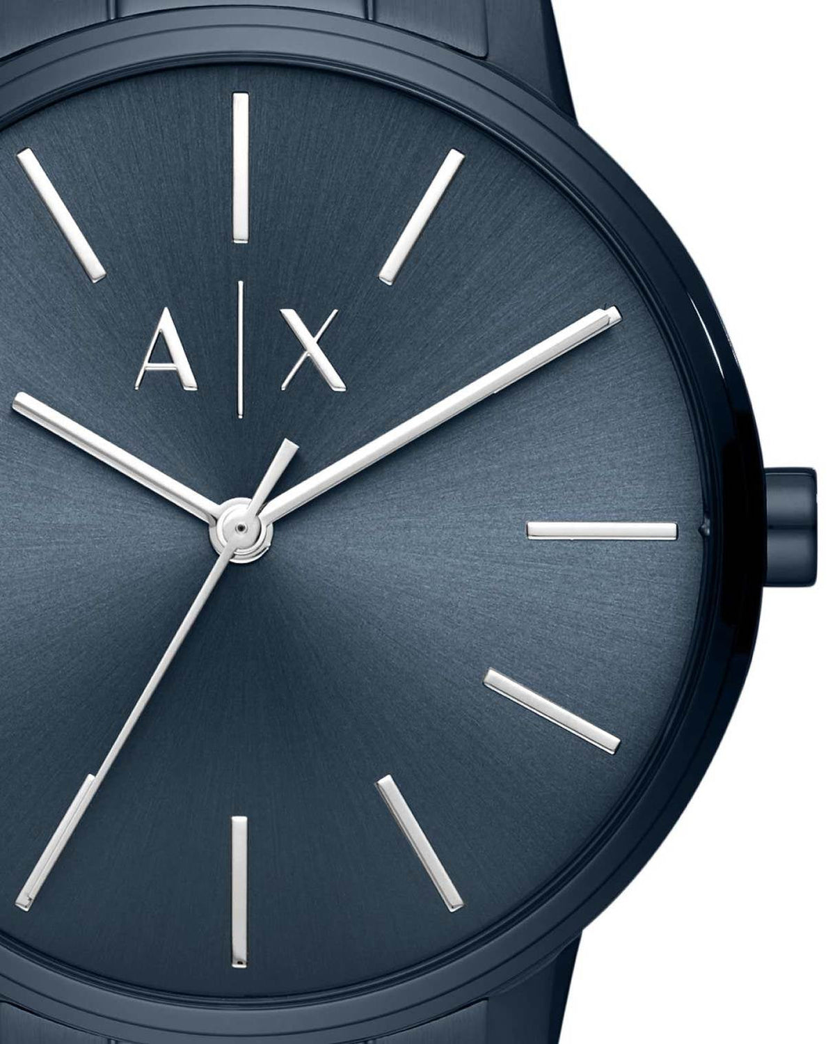  Shop Authentic Armani Exchange Cayde Analog Blue Dial Blue Steel Strap Watch For Men - AX2702 - Luxxuri