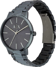  Shop Authentic Armani Exchange Cayde Analog Blue Dial Blue Steel Strap Watch For Men - AX2702 - Luxxuri