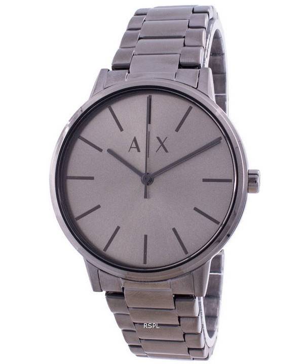  Shop Authentic Armani Exchange Cayde Analog Grey Dial Grey Steel Strap Watch For Men  - AX2722 - Luxxuri