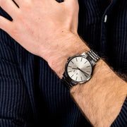 Shop Authentic Armani Exchange Cayde Analog Grey Dial Grey Steel Strap Watch For Men  - AX2722 - Luxxuri