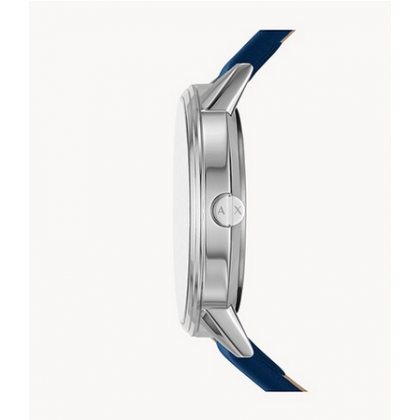  Shop Authentic Armani Exchange Cayde Chronograph Blue Dial Blue Leather Strap Watch for Men - AX2746 - Luxxuri