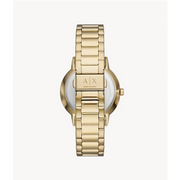  Shop Authentic Armani Exchange Cayde Chronograph Black Dial Gold Steel Strap Watch for Men - AX2747 - Luxxuri