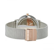  Shop Authentic Armani Exchange Lola Analog White Dial Silver Mesh Strap Watch For Women - AX5537 - Luxxuri