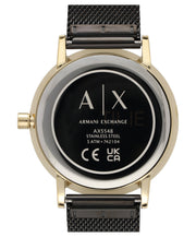  Shop Authentic Armani Exchange Lola Three Hand Black Dial Black Mesh Strap Watch For Women - AX5548 - Luxxuri