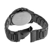  Shop Authentic Armani Exchange Chronograph Black Dial Black Steel Strap Watch For Men - AX7140 - Luxxuri