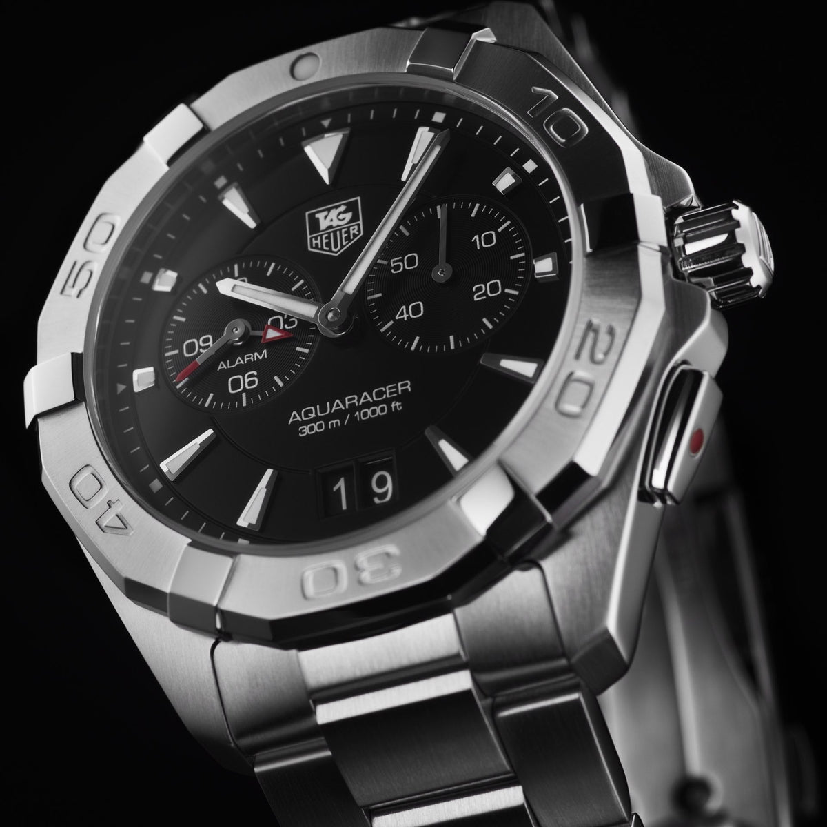  Shop Authentic Tag Heuer Aquaracer Black Dial Watch for Men - WAY111Z.BA0928 - Luxxuri