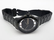  Shop Authentic Armani Exchange Hampton Chronograph Black Dial Black Steel Strap Watch For Men - AX2189 - Luxxuri