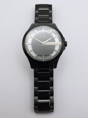  Shop Authentic Armani Exchange Hampton Chronograph Black Dial Black Steel Strap Watch For Men - AX2189 - Luxxuri