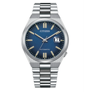  Shop Authentic Citizen Tsuyosa Automatic Dark Blue Dial Silver Steel Strap Watch For Men - NJ0151-88L - Luxxuri