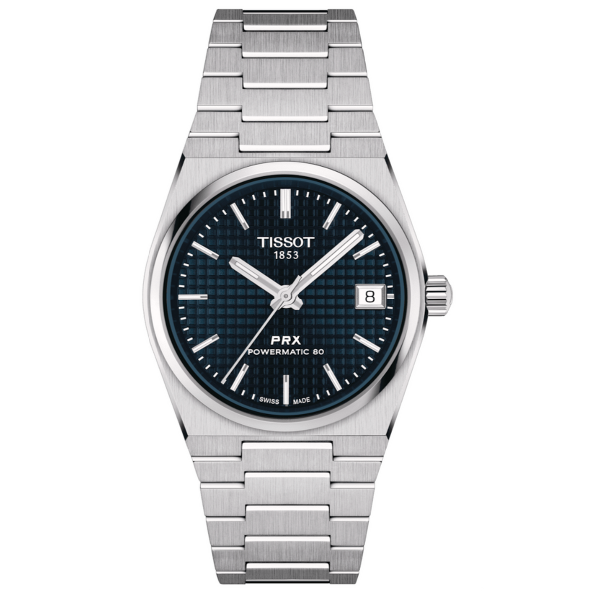  Shop Authentic Tissot PRX Powermatic 80 Blue Dial Silver Steel Strap Watch for Men - T137.207.11.041.00 - Luxxuri