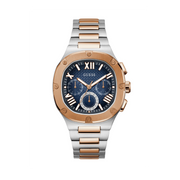  Shop Authentic Guess Headliner Multifunction Blue Dial Two Tone Steel Strap Watch For Men - GW0572G4 - Luxxuri