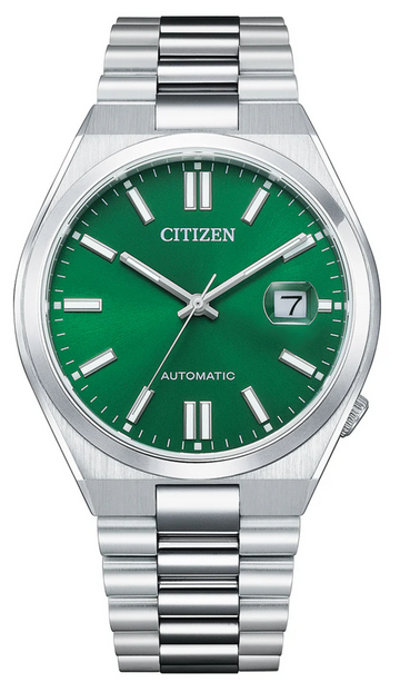  Shop Authentic Citizen Tsuyosa Automatic Green Dial Silver Steel Strap Watch For Men - NJ0150-81X - Luxxuri