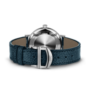  Shop Authentic IWC Portofino Automatic Silver Dial Blue Leather Strap Watch for Women - IW357411 - Luxxuri