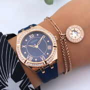  Shop Authentic Guess Cosmo Diamonds Blue Blue Dial Blue Silicone Strap Watch for Women - GW0034L4 - Luxxuri