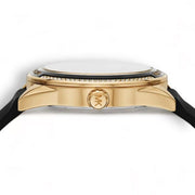  Shop Authentic Michael Kors Quartz Black Dial Black Silicone Strap Watch For Women - MK6944 - Luxxuri