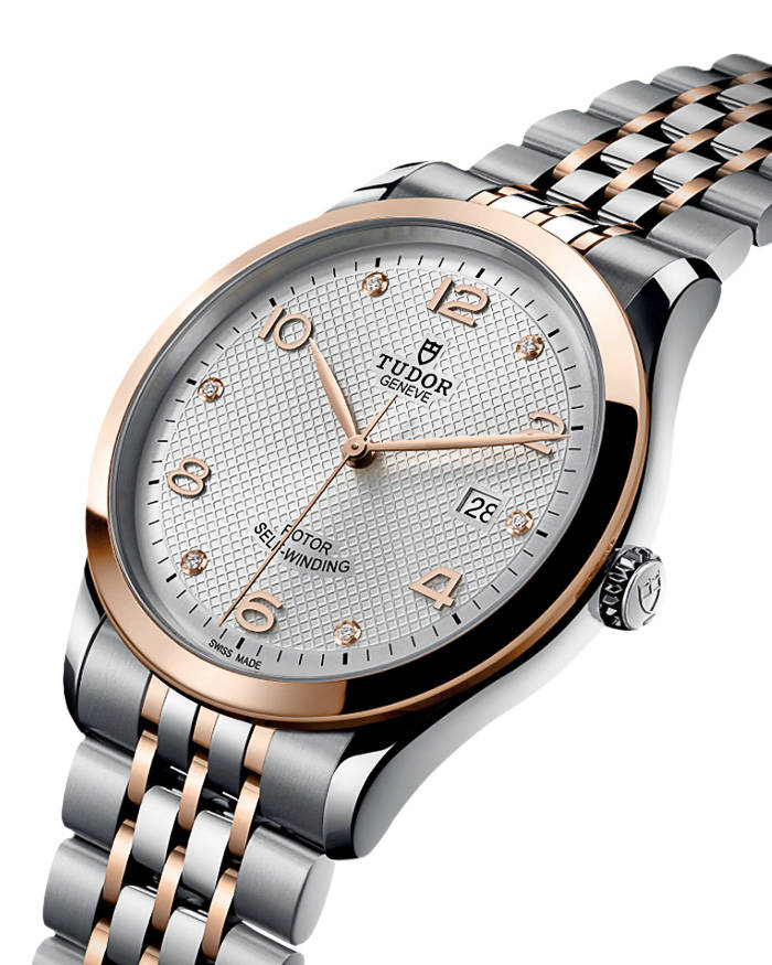  Shop Authentic Tudor 1926 Automatic Diamonds Silver Dial Two Tone Steel Strap Watch for Men - M91651-0002 - Luxxuri