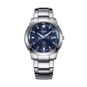  Shop Authentic Citizen Eco Drive Blue Dial Silver Stainless Steel Watch For Men - BM7140-54L - Luxxuri