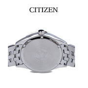  Shop Authentic Citizen Eco Drive Blue Dial Silver Steel Strap Watch For Men - BM7250-56L - Luxxuri