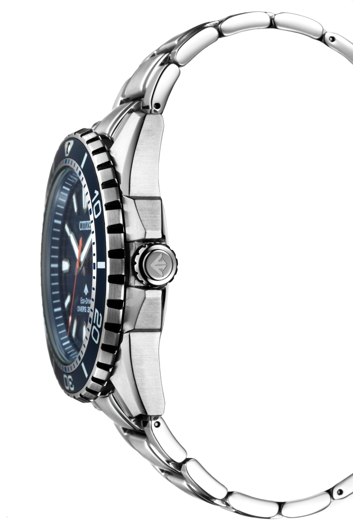  Shop Authentic Citizen Promaster Marine Blue Dial Silver Steel Strap Watch For Men - BN0191-80L - Luxxuri