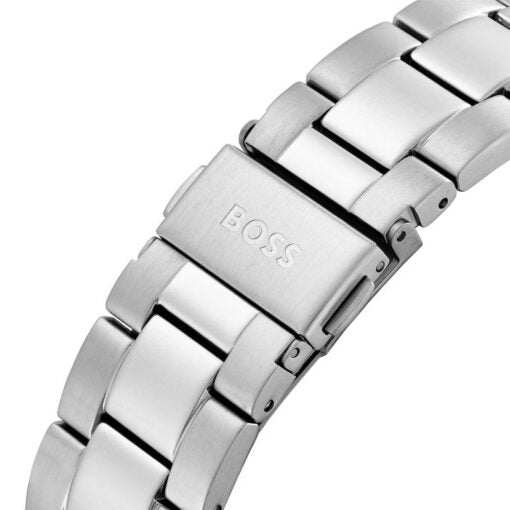  Shop Authentic Hugo Boss Troper Chronograph Blue Dial Silver Steel Strap Watch For Men - 1514069 - Luxxuri
