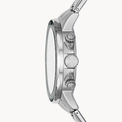  Shop Authentic Fossil Bannon Chronograph Green Dial Silver Steel Strap Watch for Men - BQ2492 - Luxxuri