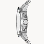  Shop Authentic Fossil Bannon Chronograph Green Dial Silver Steel Strap Watch for Men - BQ2492 - Luxxuri