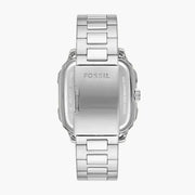  Shop Authentic Fossil Inscription Multifunction Black Dial Silver Steel Strap Watch for Men - BQ2655 - Luxxuri