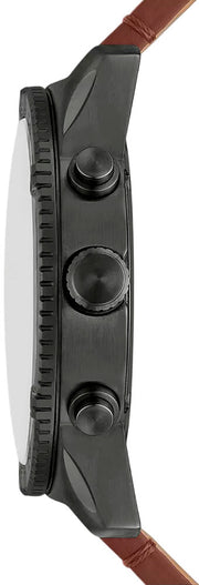  Shop Authentic Fossil Brox Multifunction Grey Dial Brown Leather Strap Watch for Men - BQ2800 - Luxxuri