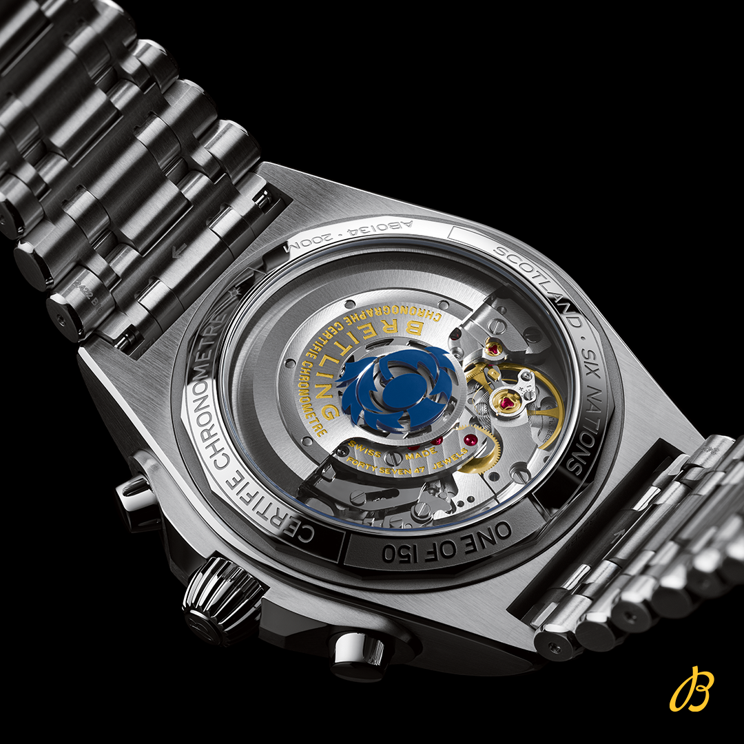  Shop Authentic Breitling Chronomat B01 42 Six Nations Scotland Blue Dial Silver Steel Strap Watch for Men - AB0134A51C1A1 - Luxxuri