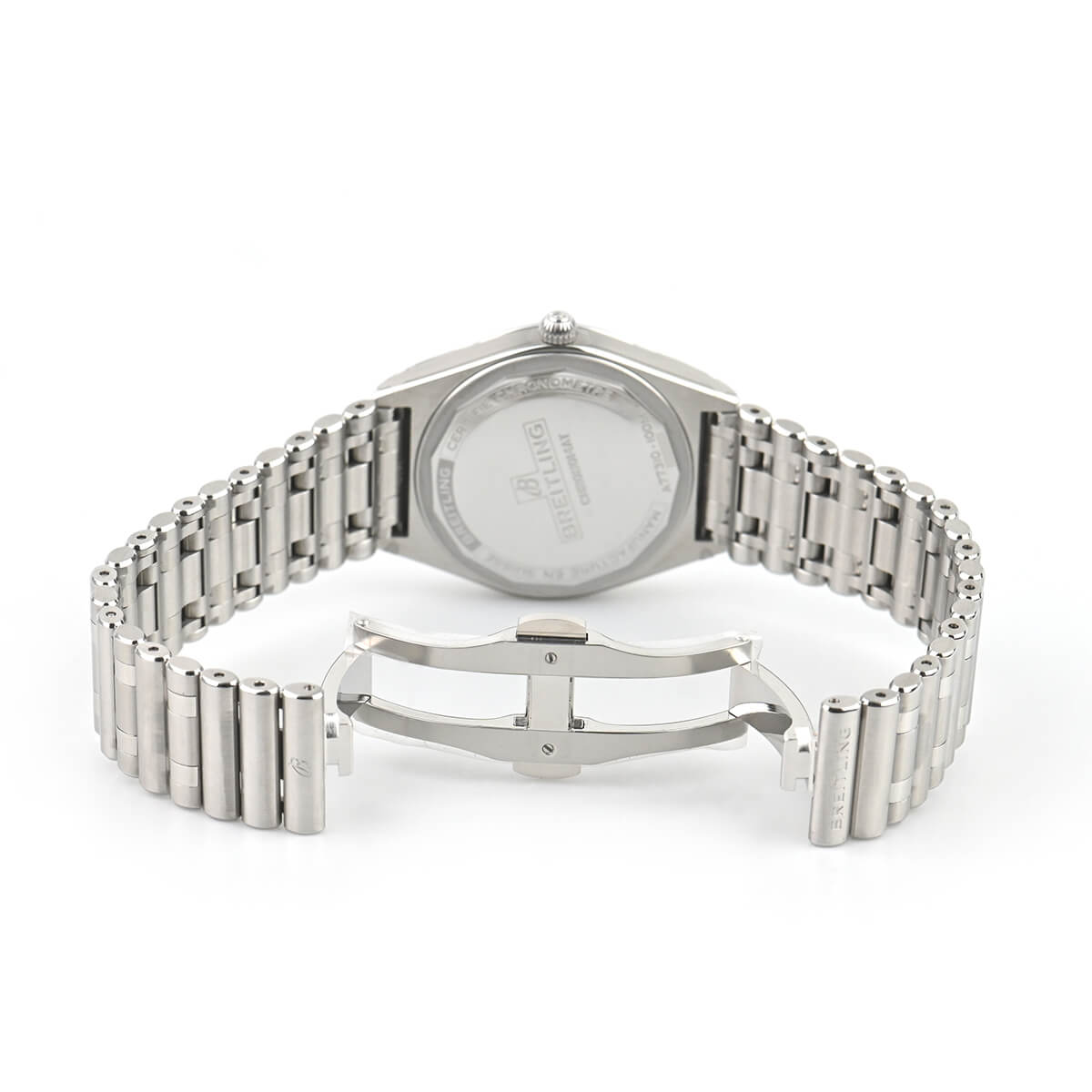  Shop Authentic Breitling Chronomat 32 Mother of Pearl Dial Silver Steel Strap Watch for Women - A77310101A4A1 - Luxxuri