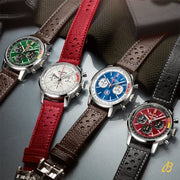  Shop Authentic Breitling Top Time B01 Shelby Cobra Blue Dial Brown Leather Strap Watch for Men - AB01763A1C1X1 - Luxxuri