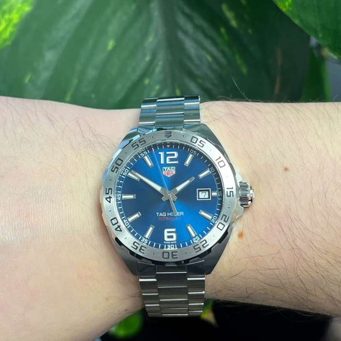 Shop Authentic Tag Heuer Formula 1 Blue Dial Watch for Men - WAZ1118.BA0875 - Luxxuri