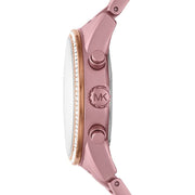  Shop Authentic Michael Kors Ritz Chronograph Rose Gold Dial Rose Gold Steel Strap Watch For Women - MK6753 - Luxxuri