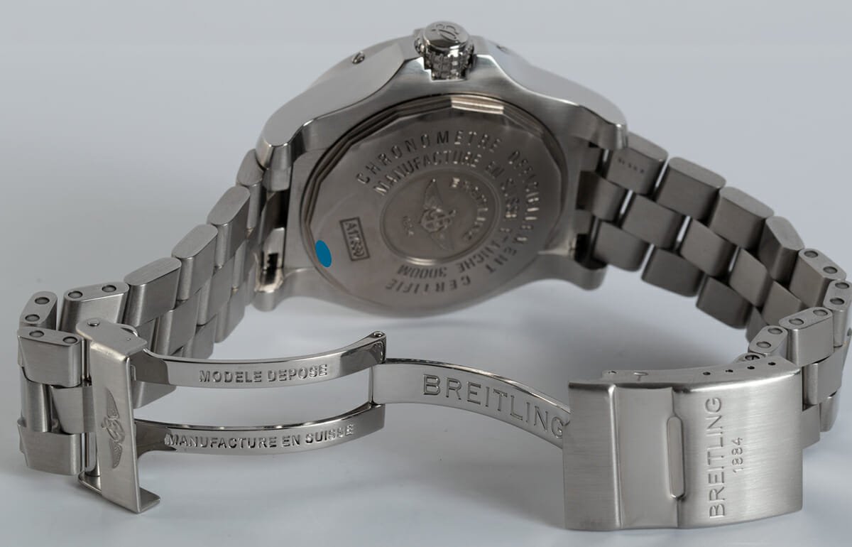  Shop Authentic Breitling Aeromarine Avenger Seawolf 45mm Blue Dial Stainless Steel Mens Watch - A1733110/C756 - Luxxuri