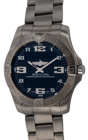  Shop Authentic Breitling Aerospace Evo Black Dial Silver Steel Strap Watch for Men - E79363101B1E1 - Luxxuri