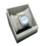 Shop Authentic Guess Limelight Quartz Blue Dial Blue Leather Strap Watch For Men - W0775l1 - Luxxuri