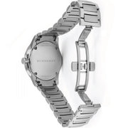  Shop Authentic Burberry The Classic Blue Dial Silver Steel Strap Watch for Men - BU10007 - Luxxuri