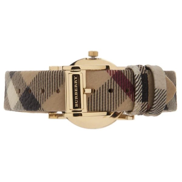  Shop Authentic Burberry Heritage Silver Dial Leather Strap Watch for Women - BU1398 - Luxxuri