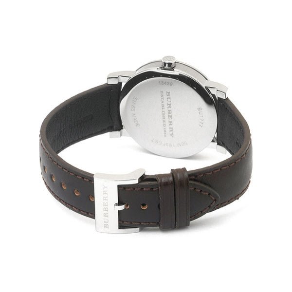  Shop Authentic Burberry Heritage Beige Dial Brown Leather Strap Watch for Men - BU1777 - Luxxuri