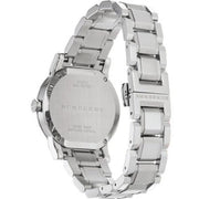  Shop Authentic Burberry The City White Dial Silver Steel Strap Watch for Women - BU9100 - Luxxuri