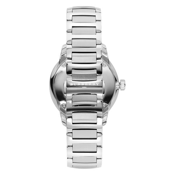  Shop Authentic Burberry The Classic Blue Dial Silver Steel Strap Watch for Men - BU10007 - Luxxuri
