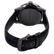  Shop Authentic Burberry The Classic Round Horseferry Black Dial Black Leather Strap Watch for Men - BU10010 - Luxxuri