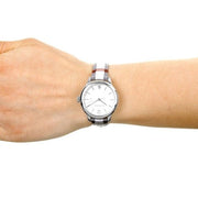  Shop Authentic Burberry Classic Stone Silver Dial Horseberry Black Leather Strap Watch for Women - BU10103 - Luxxuri